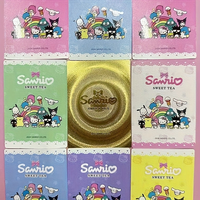 Sanrio Ensemble Complet de 30 Packs, Chaque Pack Contient Trois Cartes : Cartes Rares à Collectionner, Cartes Colorées, Cartes Hello Kitty, Cartes Melody. Idéal pour Anniversaires, Fêtes, Réunions, Noël, Halloween et Cadeaux de Thanksgiving