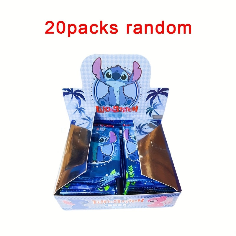 2\u002F10\u002F20\u002F32 cartes à collectionner Disney Stitch, cartes rares et colorées pour collectionneurs et fans