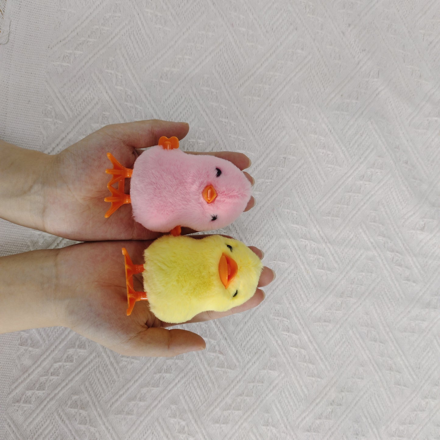 Jouet de Poulet\u002FCanard Sautant, Jouet Interactif en Peluche Simulée Canard Sautant, Petit Animal, Cadeau d'Anniversaire