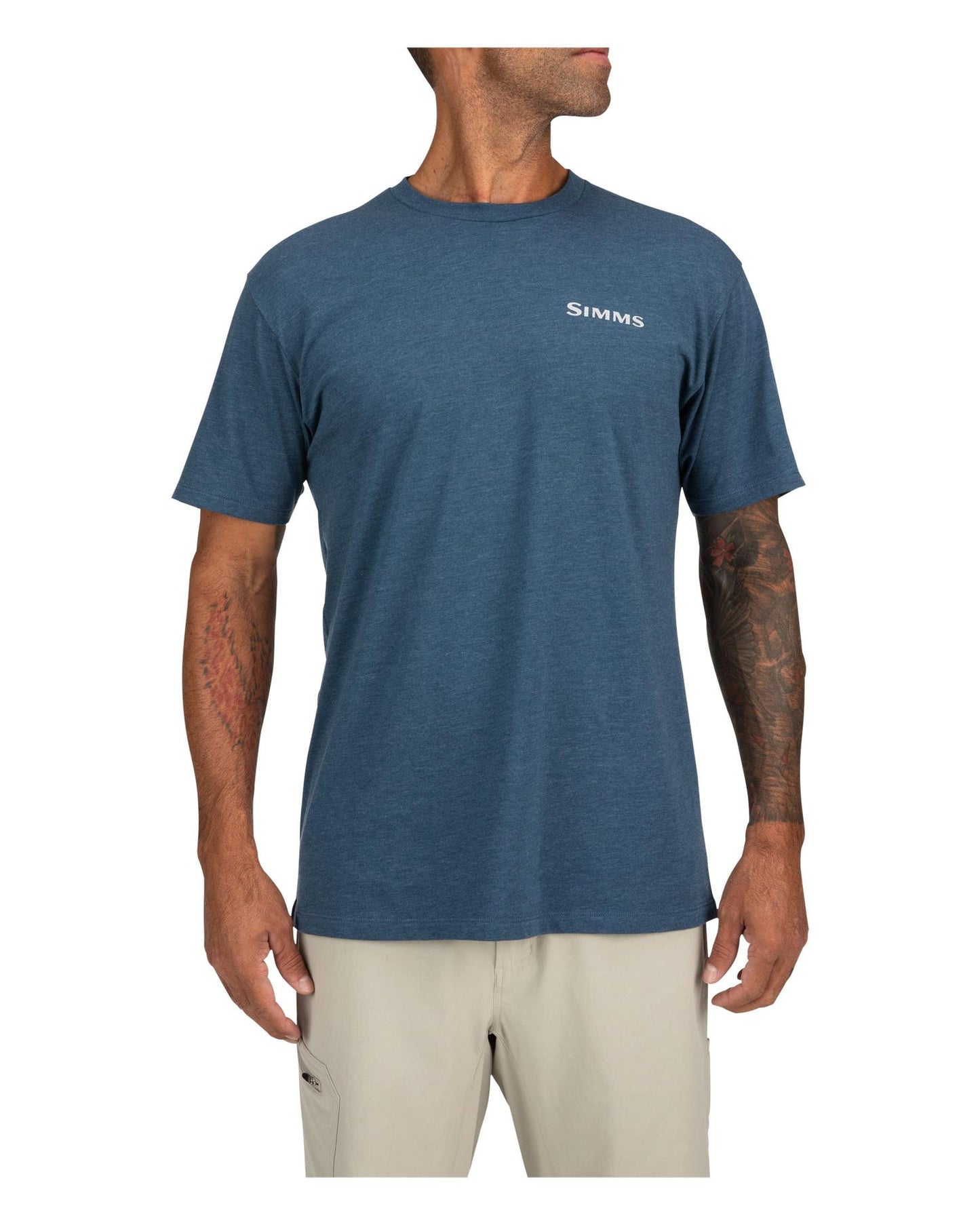M's Bass Outline T-Shirt