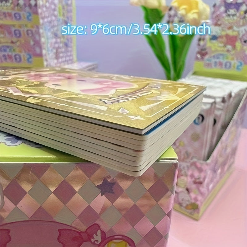 Sanrio Ensemble Complet de 30 Packs, Chaque Pack Contient Trois Cartes : Cartes Rares à Collectionner, Cartes Colorées, Cartes Hello Kitty, Cartes Melody. Idéal pour Anniversaires, Fêtes, Réunions, Noël, Halloween et Cadeaux de Thanksgiving