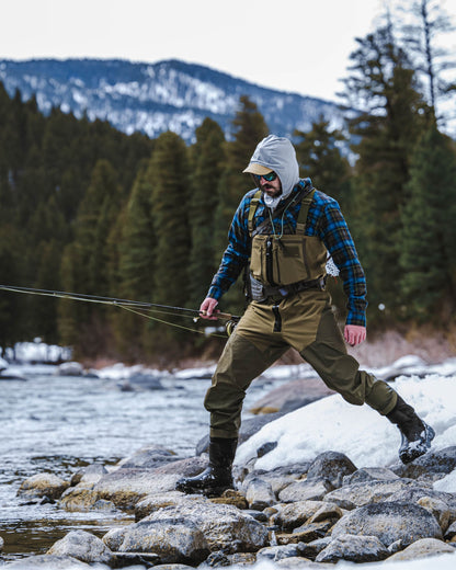 M's Freestone Z Bootfoot Waders - Rubber Sole