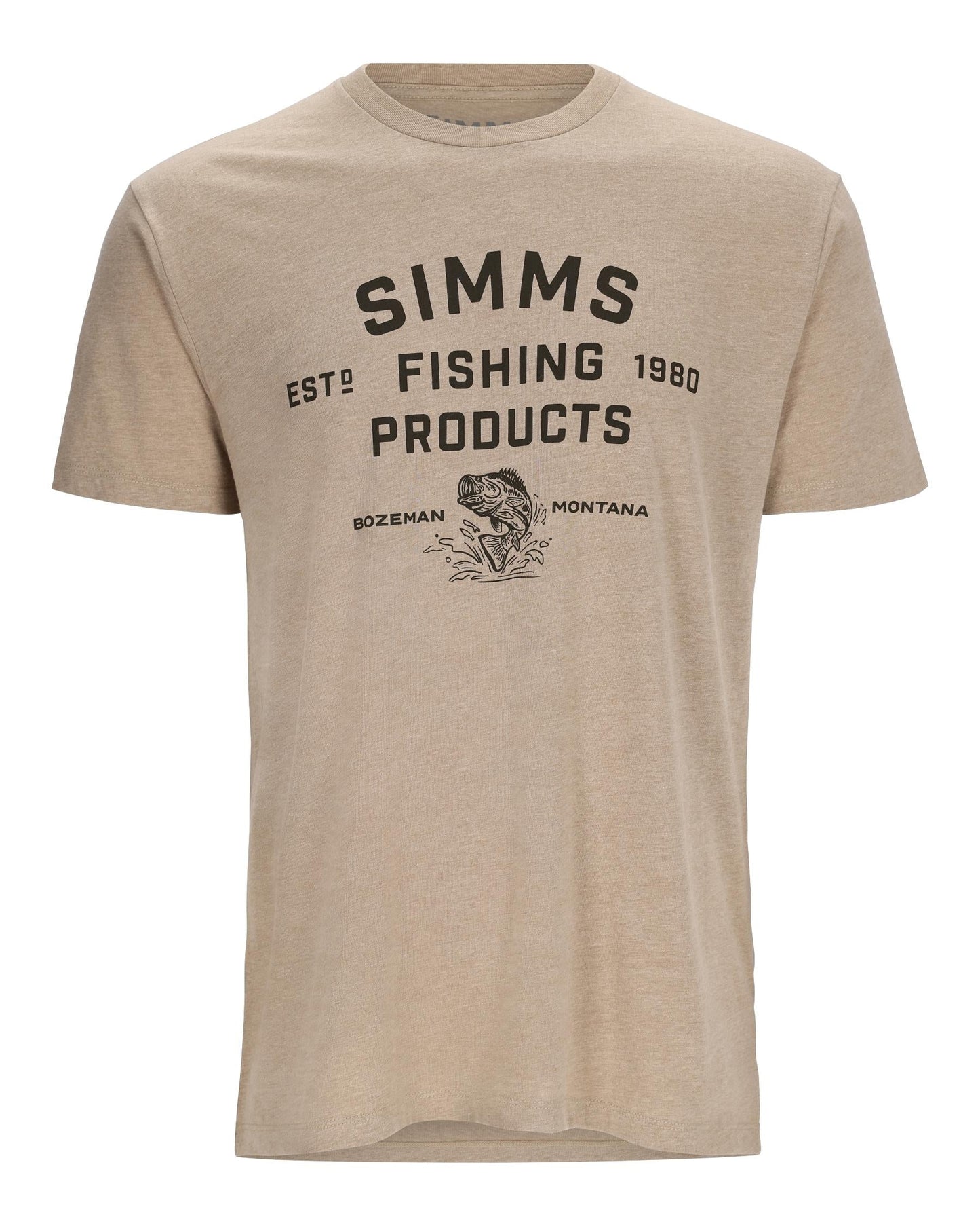 M's Stacked Logo Bass T-Shirt