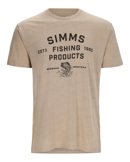 M's Stacked Logo Bass T-Shirt