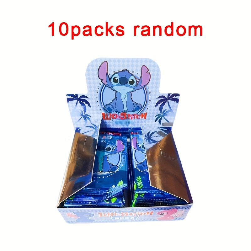 2\u002F10\u002F20\u002F32 cartes à collectionner Disney Stitch, cartes rares et colorées pour collectionneurs et fans