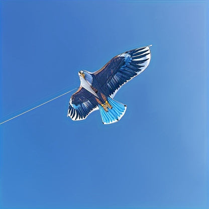 Cerf-volant aigle extra large avec poignée et ficelle - Adapté aux débutants, parfait pour jouer à la plage et au parc, idéal pour Halloween, Thanksgiving, Noël en famille - Matériau polyester, plusieurs couleurs