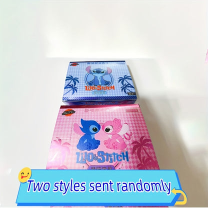 Un Ensemble de 32 Cartes de Collection Représentant le Personnage Disney Stitch, Ces Cartes Rares et Colorées Sont Parfaites pour les Collectionneurs et les Fans