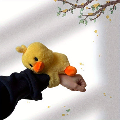 Bracelets de Canetons en Peluche Jaunes, Jouets Mignons et Amusants, Meilleur Choix pour Cadeaux Garçons et Filles, Déguisement de Fête, Décoration de Chambre et Voiture, Cadeaux de Vacances