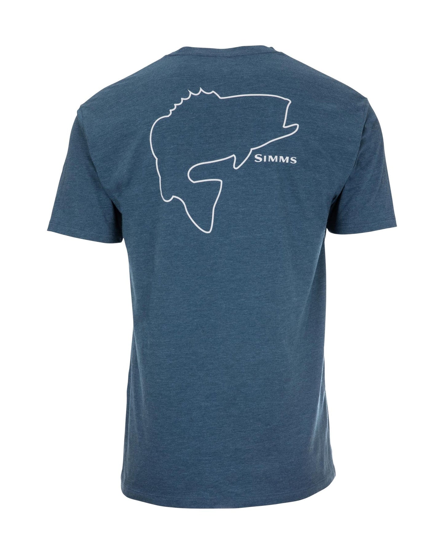 M's Bass Outline T-Shirt