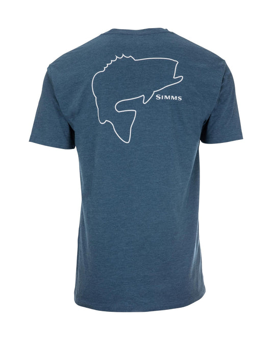 M's Bass Outline T-Shirt