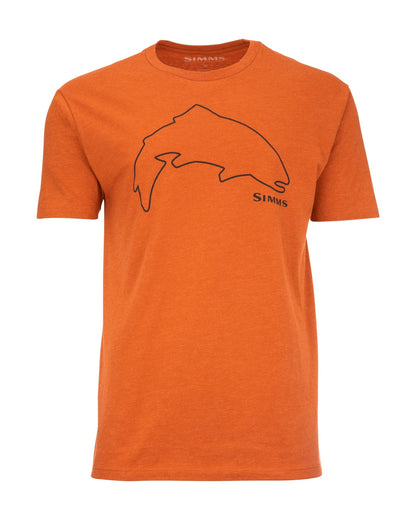 M's Trout Outline T-Shirt