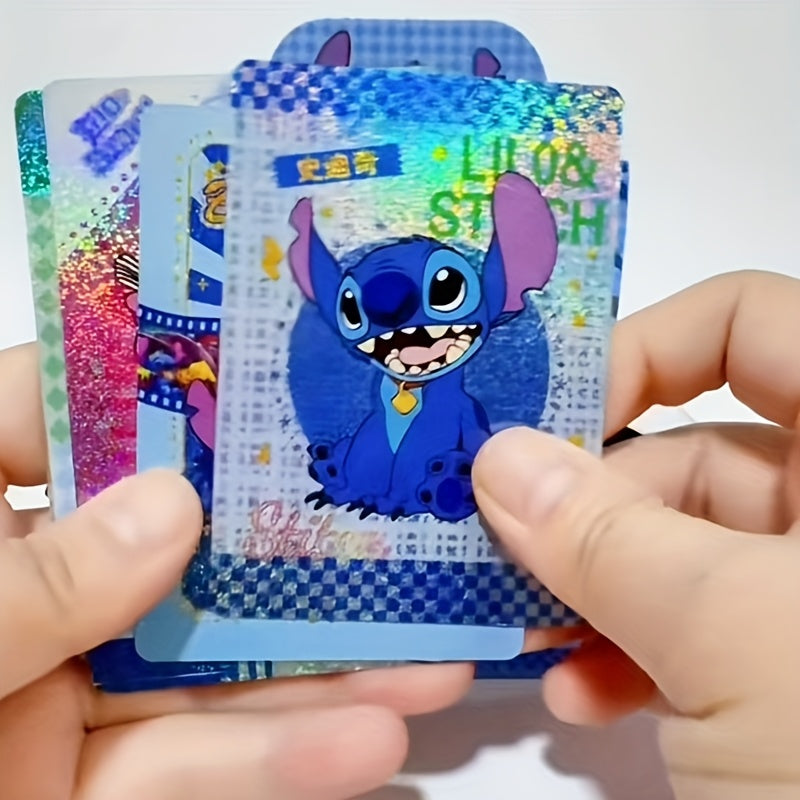 2\u002F10\u002F20\u002F32 cartes à collectionner Disney Stitch, cartes rares et colorées pour collectionneurs et fans